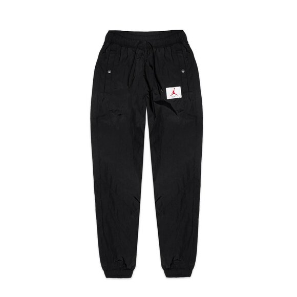 BNWT NIKE AIR JORDAN WOMEN'S FLIGHT WOVEN PANT BLACK #CV7803-011 US SZ LARGE (L) - Picture 2 of 12